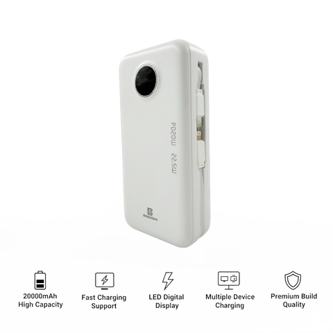 BIBOSHI MPS3 20000mAh Business Mobile Power Bank
