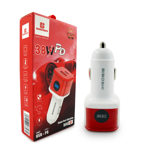 BIBOSHI 38W Car Charger
